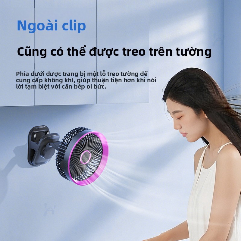 2025 Phong Cách Mới Để Bàn Quạt Nhỏ Ánh Sáng Tông Màu Văn Phòng Bàn Làm Việc usb Quạt Sạc Ký Túc Xá Nhỏ Sinh Viên Mini
