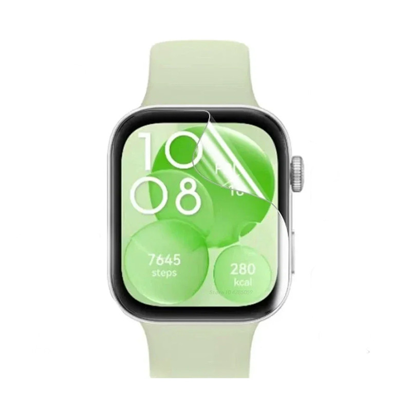 Huawei WatchFit Fit4 Fit2 FitMini 1-3 Cái 100D HD Phim Hydrogel Mềm Trong Suốt Cho Huawei Watch Fit 4 Pro Mini Mới Thanh Lịch 3 2 Chống Cháy Nổ Chống Ánh Sáng Xanh Bảo Vệ Màn Hình
