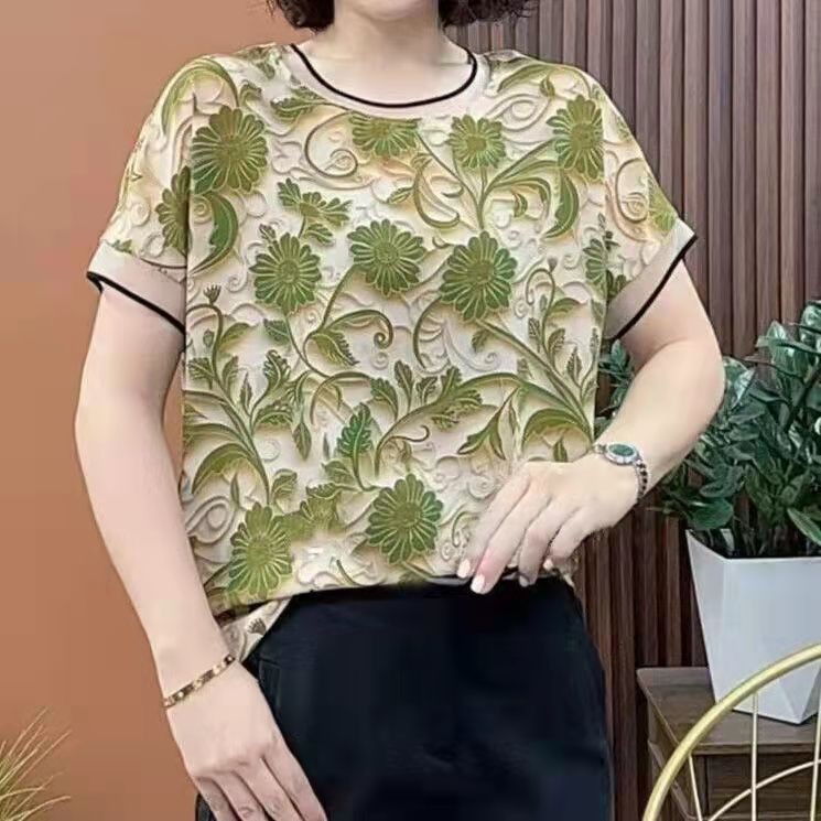 Áo thun ngắn tay in hình thời trang mùa hè dành cho nữ