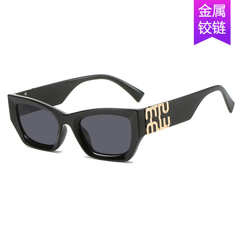 Mắt Mèo Kính Mát Không Đều 2025 Phong Cách Mới Unisex Casual Retro Kính Mát Hợp Thời Trang UV400