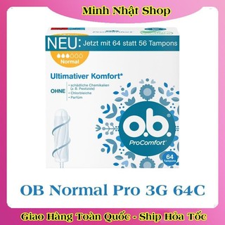 [Có che tên] Băng vệ sinh Tampon Ob Đức - Date mới đủ Bill