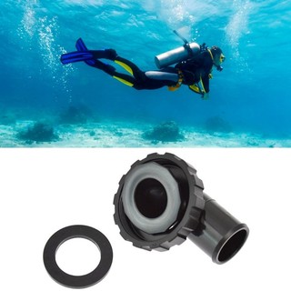 Đầu nối khuỷu tay Scubas có độ bền Doublebuy với vòng đệm và ống dẫn khuỷu tay đai ốc