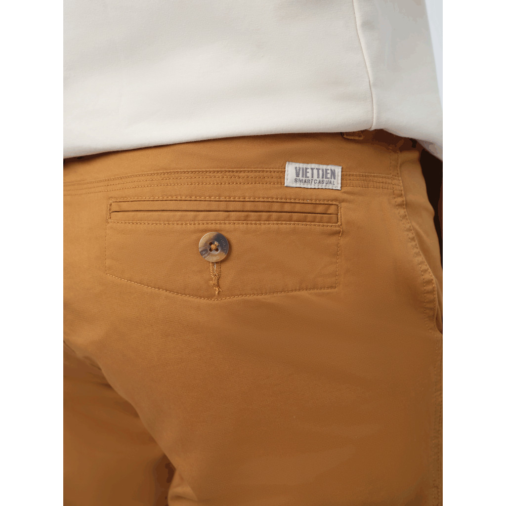 Quần Short Khaki VIETTIEN SMART CASUAL vải Cotton form REGULAR VT00000443