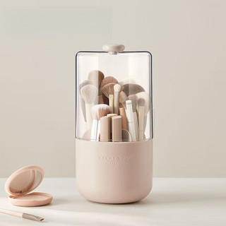 Hộp lưu trữ bàn trang điểm, giá đựng cọ trang điểm - 10