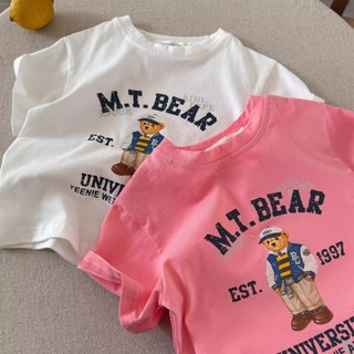 Trẻ Em Quần Áo Trẻ Em Bé Trai Bé Gái Tay Ngắn Trẻ Em Thời Trang Áo Thun Cotton Phù Hợp Cho Bé Hoạt Hình Áo