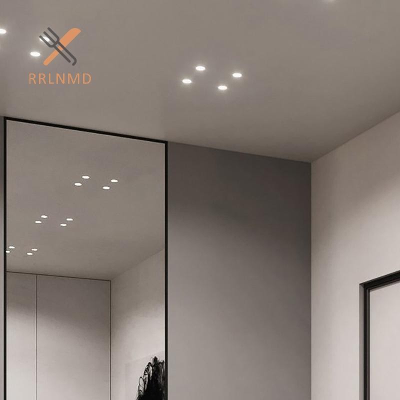 RRLNMD Đèn LED trần âm trần nhỏ COB 1WDimmable Driver Bao gồm cho tủ trưng bày tại nhà Khách sạn ốp chân tường, v.v.