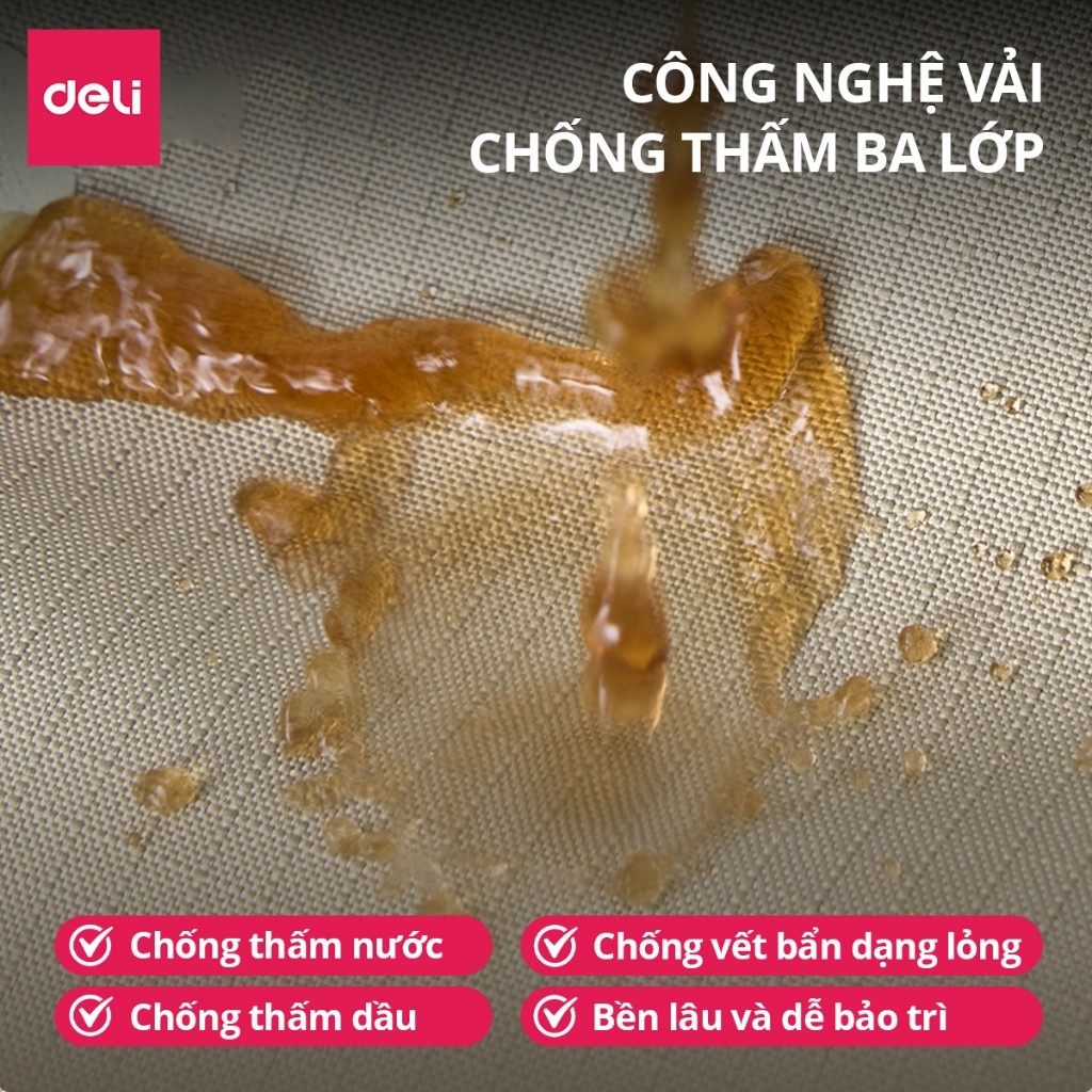 Balo Đa Năng Deli Cao Cấp Chống Nước Chống Trộm Dung Tích Lớn Trợ Lực Văn Phòng Du Lịch BB207
