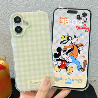 Nhỏ Tươi Lưới Xanh Cho iphone17 16promax 15promax 14 / 13 / 15 / 16 17pro iphone13 TPU iphone mới chống bụi