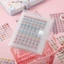 Sách lưu trữ nhãn dán AMBU, Album dán móng tay 32 / 60 khe trong suốt, Kích thước ảnh rỗng bền bỉ Album ảnh trống Nghệ thuật làm móng