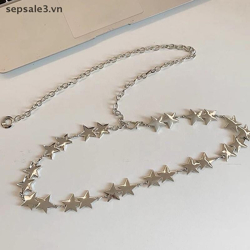 # sepsale # Retro Đa Năng Phong Cách Dân Tộc Kim Loại Bohemian Thắt Lưng Dây Xích Dành Cho Nữ Áo Len Thời Trang Dây Xích Thắt Lưng Phụ Kiện Trang Trí Cơ Thể.