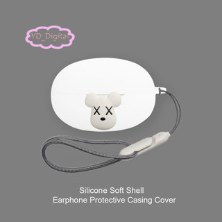Dành Cho UGREEN ClipBuds Pro Tai Nghe Silicon Chống Thấm Nước Chống Sốc Vỏ Mềm Bảo Vệ Tai Nghe Da Có Nhẫn