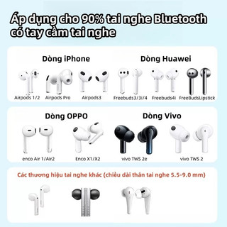 Dây đeo tai nghe nam châm – Đeo cổ tiện lợi, chống rơi hiệu quả, phù hợp nhiều loại tai nghe