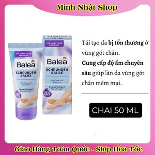 Bộ Kem dưỡng nứt gót chân, chà gót chân Balea Đức -Nội địa Đức Đủ Bill
