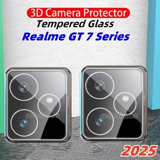 Realme GT 7 2025 Phim Bảo Vệ Camera Trong Suốt Cho Realme GT 7 7T 7Pro GT7Pro GT7T RealmeGT7 5G 3D Cong HD Full Cover Camera Kính Cường Lực Bảo Vệ Màn Hình Mặt Sau Ống Kính Phim