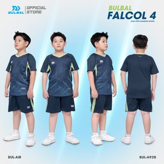 Bộ Quần Áo Bóng Đá Trẻ em Bulbal Falcol 4 chất liệu vải Bul-Air co giãn cao, thoáng mát