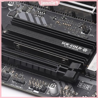 M.2 NGFF NVME 2280 Tản Nhiệt SSD Có Tấm Giữ Nhiệt Silicon Ổ Đĩa Rắn Tản Nhiệt Làm Mát Hợp Kim Nhôm Cho Máy Tính Để Bàn PC PS5 Tản Nhiệt [jennie1.vn]