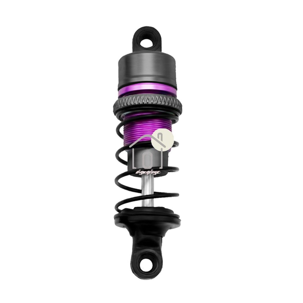 1 Cặp Giảm xóc RC 1 / 10 Giảm xóc RC Xe điều khiển từ xa Xe đua phẳng Drift Car (67mm)