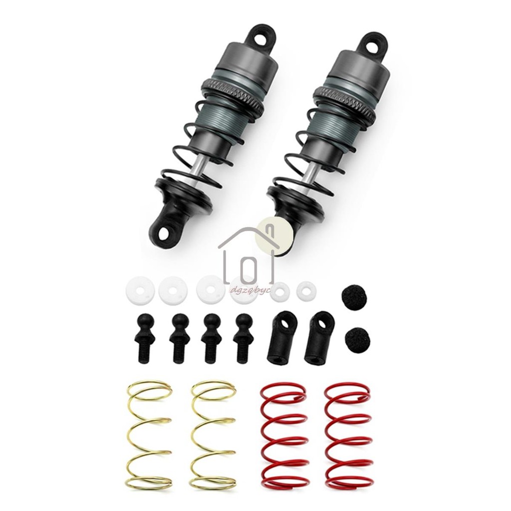 1 Cặp Giảm xóc RC 1 / 10 Giảm xóc RC Xe điều khiển từ xa Xe đua phẳng Drift Car (67mm)
