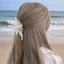 Kẹp Tóc JVSUB, Vuốt Tóc Conch Thanh Lịch, Quà Tặng Kẹp Tóc Nhiều Màu Sắc Cho Bãi Biển Mùa Hè