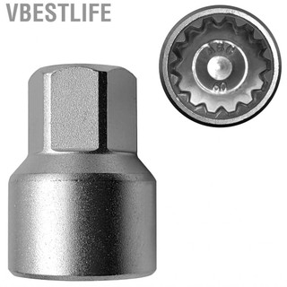 VBESTLIFE Bánh xe Khóa Nut Thay thế khóa cho Porsche 51 Công cụ loại bỏ khóa chống trộm có thành dày