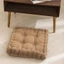 Đệm Ghế Tufted FUHUIOT, Thảm Ghế Dày Vuông / Tròn, Đệm Sofa Mềm Đa Năng Màu Trơn 40cm Học Sinh