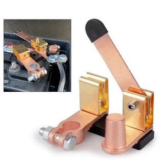 Công tắc ngắt kết nối bình ắc quy 12V 24V cho xe hơi，chất liệu hợp kim thép mạ đồng chất lượng cao ALINE