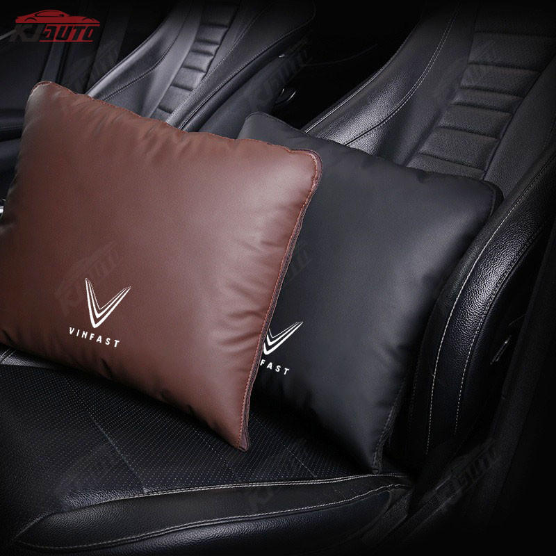 Vinfast Gối Ô Tô Chăn Eo Hỗ Trợ Máy Điều Hòa Đa Năng Ba Trong Một Cho VF 8 VF 9 VF E34 Lux A Fadil President SA VF E34