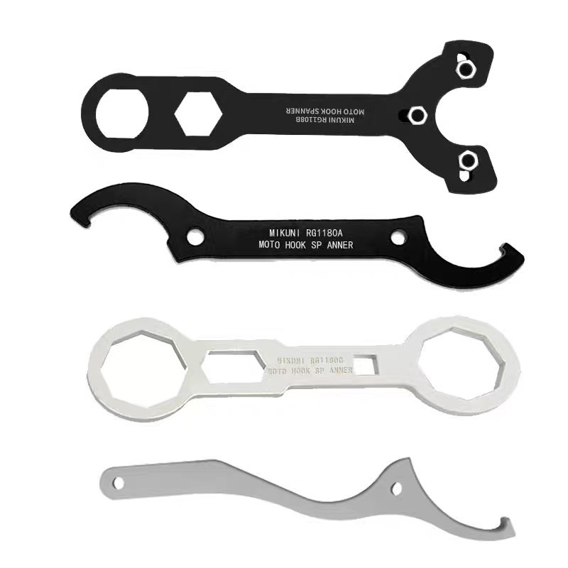 Cờ lê điều chỉnh giảm xóc trước xe máy địa hình, cờ lê điều chỉnh giảm xóc trước và sau, loại hình lưỡi liềm, công cụ bảo trì mềm và cứng GKCM