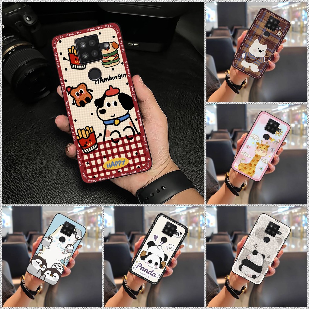 Ốp lưng TPU hoạt hình cho Sharp Aquos Sense4 Plus, silicon mềm, chống va đập, bảo vệ bền, chống bụi bẩn