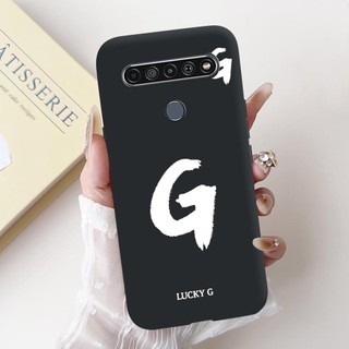 Ốp Điện Thoại Cho LG Q61 2020 K61 Silicon Mềm Vỏ Biệt Danh Tranh Chữ Hoa Hồng Ốp Lưng Cho LG K52 Q52 2020