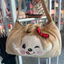 Túi đựng bánh bao đồng thương hiệu Gentlewoman Monchhichi thiết kế Niche Túi đeo vai dây rút