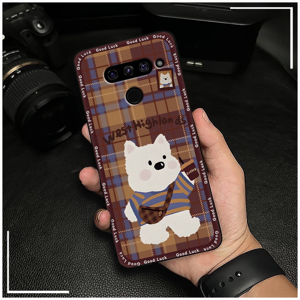 Ốp Điện Thoại TPU Mềm Bọc Toàn Bộ Cho LG V50 / V50 ThinQ, Họa Tiết Graffiti, Họa Tiết Động Vật Dễ Thương, Bảo Vệ Bền Đẹp