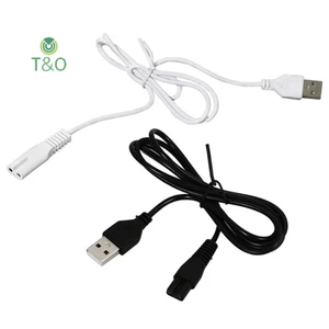 Dây sạc cáp USB Bộ đồ lỗ đồng 5V đèn pin cạo râu dây tóc Lỗ đơn 1.8 [mới]