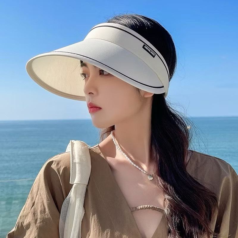 Mũ Chống Nắng Rộng Vành Chống Tia UV, Mũ Cuộn Gọn Vành To