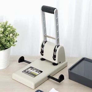 Máy Bấm Dập lổ, Đục Hồ Sơ 2 lổ chuyên dùng Deli 0130 - 100 tờ.