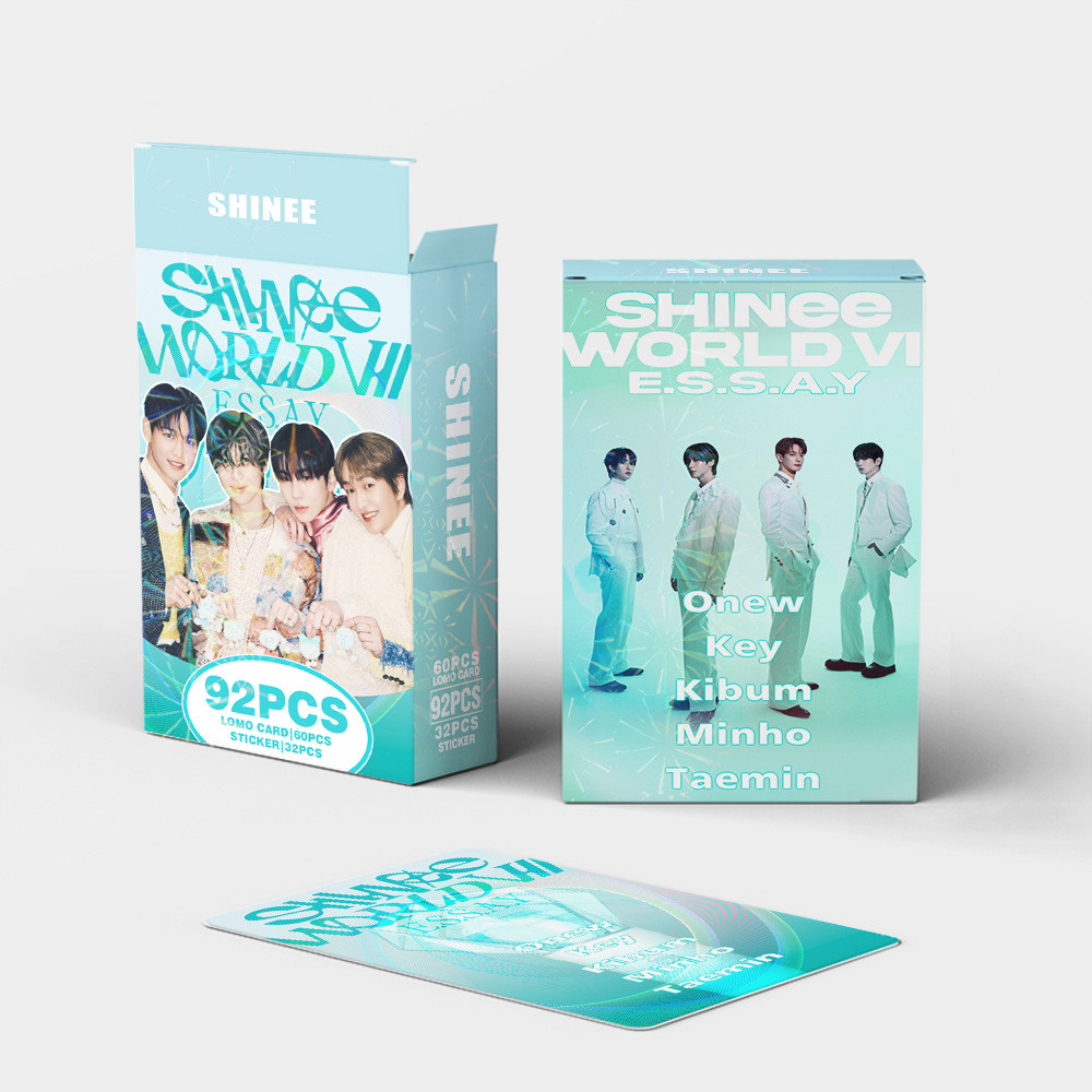 92 Cái / hộp SHINee Poet I Album Nghệ Sĩ Lomo cards MAD CỨNG Dán SUPERSTAR Atlantis Đừng Gọi Tôi Photocards Onew Kim Jonghyun Key Minho Taemin Bưu Thiếp YM