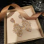 Handmade Phong Cách Mới Dài Zircon Hoa Ánh Sáng Bông Tai Sang Trọng Bán Buôn