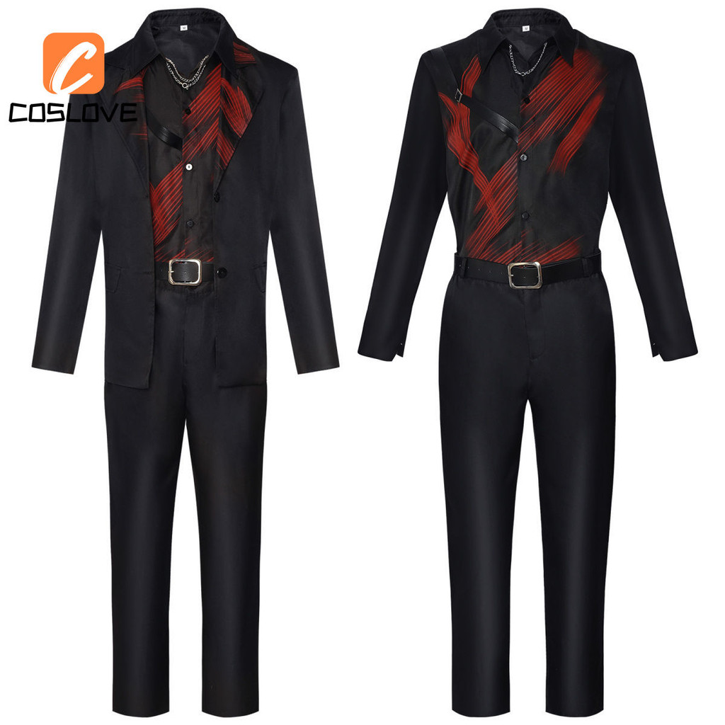 Anime Trò Chơi Tình Yêu Và Deepspace Sylus Crimson Veil Cosplay Quần Áo Trọn Bộ Trang Phục Trang Phục Cho Người Lớn Đen Phù Hợp Với Cosplay Đảng Hiệu Suất