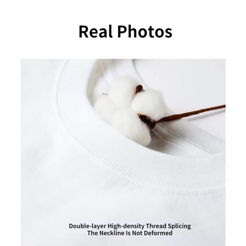 XS-3XL Áo Sơ Mi Chất Lượng Cao Màu Vàng Họa Tiết Cáo 100% Cotton Unisex Cổ Tròn Size Quá Khổ