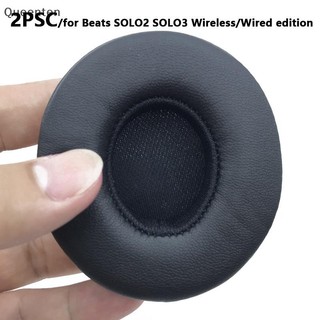 Queenten Earpads Cho Beat Solo 2 Đệm Tai Solo3 Tai Nghe Không Dây Tai Nghe Earpad Ear Cups Phụ Kiện Thay Thế Tai Nghe Bọt Pad QT