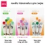Bút Màu Acrylic Marker Lăn 2 Đầu Deli - Bút Sơn Acrylic Có Họa Tiết Cute - Tô Trên Mọi Bề Mặt Chất Liệu