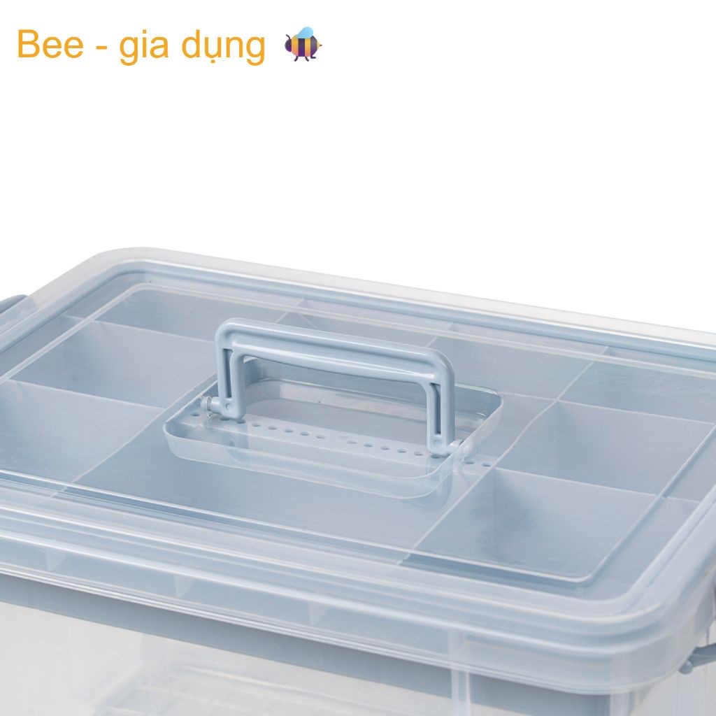 Hộp đựng đồ y tế, Hộp bảo quản thuốc có quai sách chính hãng Việt Nhật