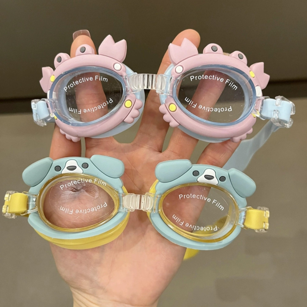 Kính Bơi Trẻ Em Hoạt Hình, Kính Bơi Chống Nước Chống Sương Mờ Cho Bé Trai Bé Gái 2-8 Tuổi