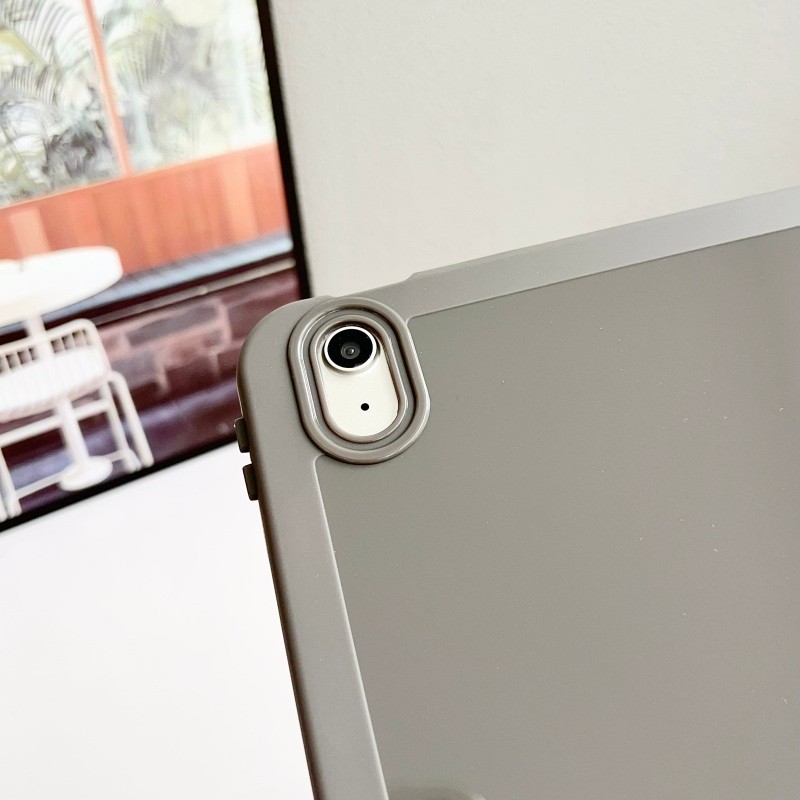 Ốp Mềm Cho IPad Mini 4 5 6 7 8 9 10 11 A16 Air2 Air3 Air4 Air5 10.9 "IPad10.2" Pro11 Pro12,9 Air M2 M3 M4 Pro 11 13 2024 2025 Bao Khe Cắm Bút Chì