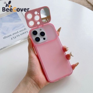 [Beecover] Ốp Gương Lật Màu Hồng Cho IPHONE 16 15 14 13 12 11 PRO MAX X XS XR XSMAX 7 8 + Plus SE 2020 / 2022 Vỏ FGJZ