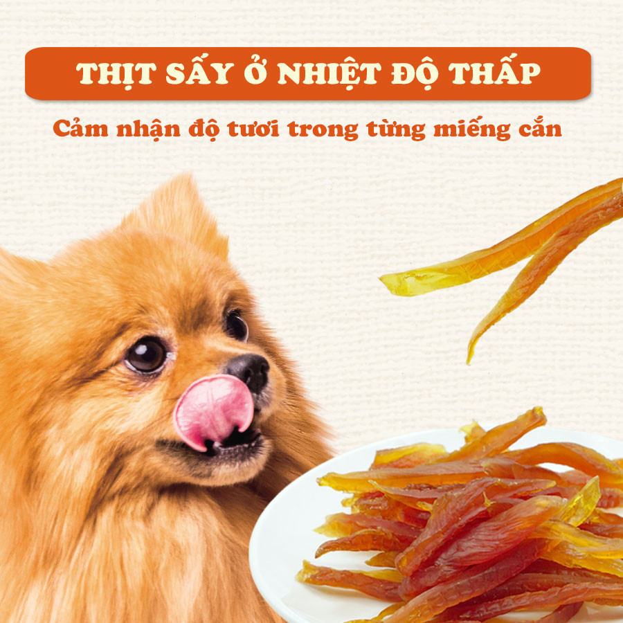 Doggyman Thanh gà sấy dẻo 80g