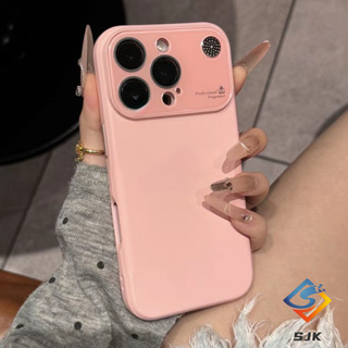Ốp lưng chống sốc hương thơm cảm ứng da mới cho iPhone 16 15 14 13 12 Pro Max 11 16Plus Vỏ silicon chống mồ hôi có bảo vệ ống kính nâng cao Bảo vệ toàn diện