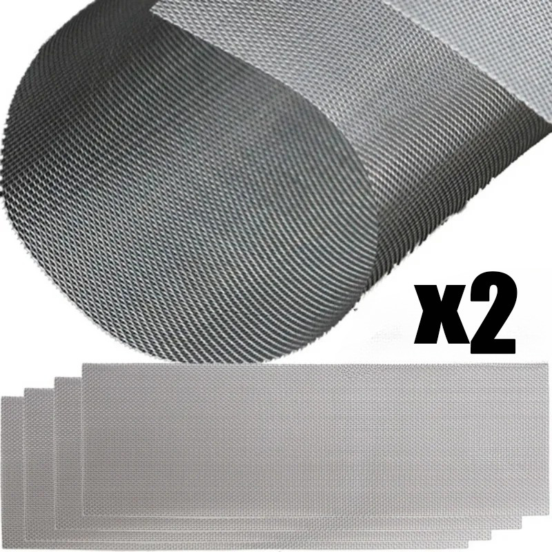 Lưới sửa chữa kim loại mềm chất lượng cao 2Sizes - Miếng dán dây hàn chống mài mòn - Đồ dùng bảo vệ ô tô đa năng