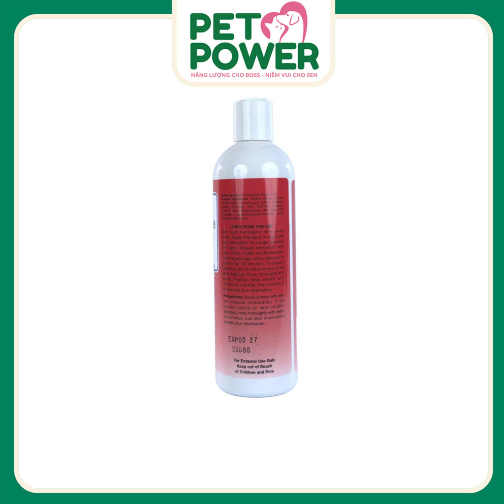 Dầu Tắm Cho Chó Mèo Davis Miconazole – Hỗ Trợ Vệ Sinh & Chăm Sóc Da – 355ml