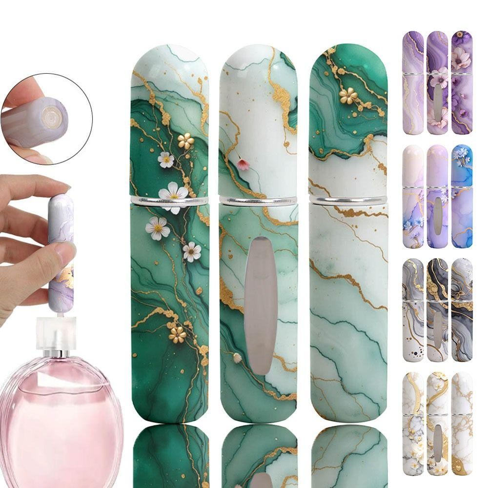 Bình Nước Hoa Mini WOAY, Bình Xoay Xịt Chống Rò Rỉ Có Thể Đổ Lại, Bình Xịt Xịt 5ml Dễ Thương Du Lịch